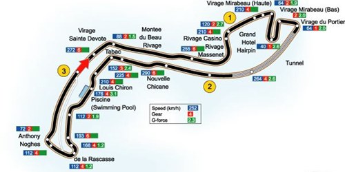 2022F1摩纳哥大奖赛时间(图2)